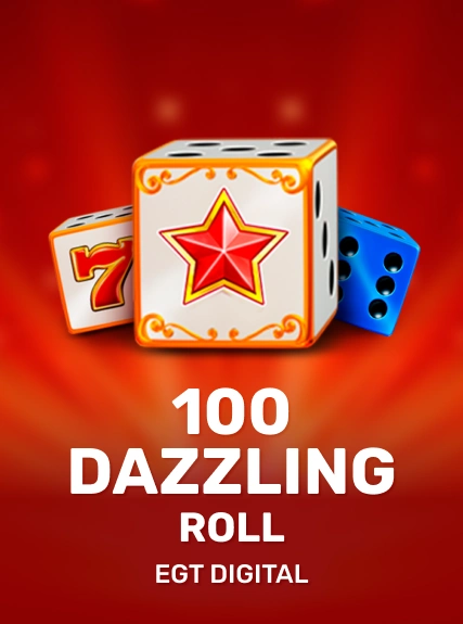 100 Dazzling Roll game tile