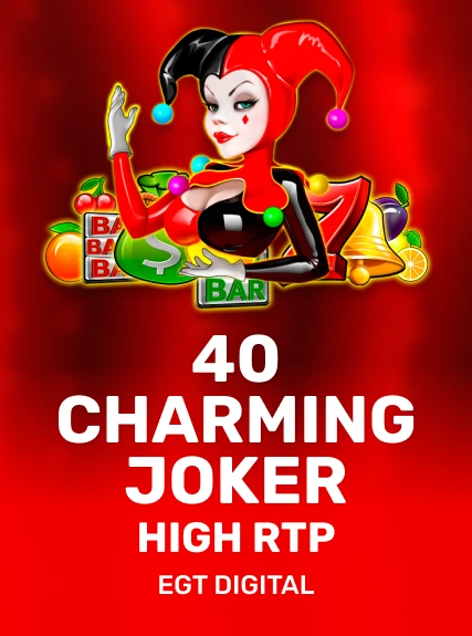 40 Charming Joker High RTP game tile
